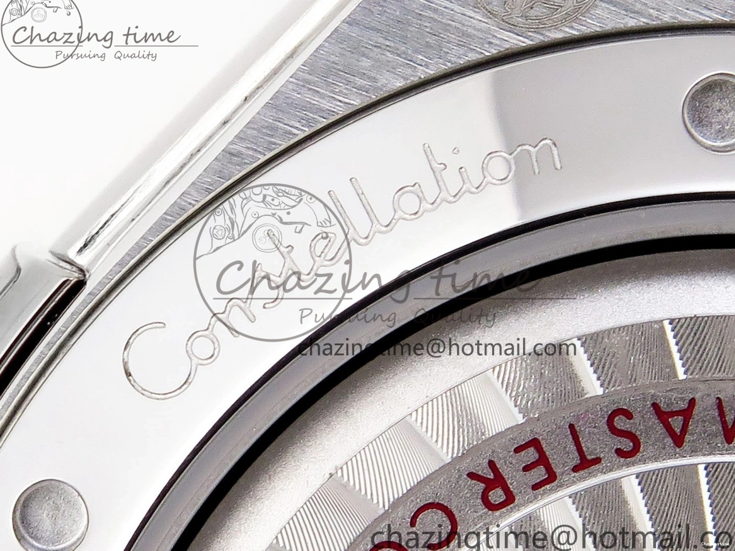 0122 Snug Constellation 39mm SS ASWF 1:1 Best Edition Black Dial on SS Bracelet A 7771